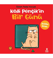 Kedi Ponçik'in Bir Günü- Şekiller Kitabı