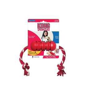 Kong Dental Stick Diş Temizliği Sağlayan İp Sallantılı Köpek Oyuncağı S