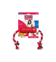 Kong Dental Stick Diş Temizliği Sağlayan İp Sallantılı Köpek Oyuncağı S