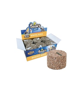 Mineral Blok Kuş Gaga Taşı Küçük Boy
