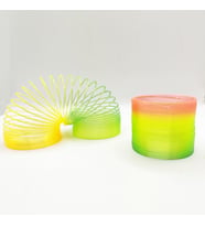Stres Yayı Oyuncak Gökkuşağı Stres Yayı - 6 cm çapında