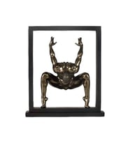 WISE Veronese Serisi-VERONESE BİBLOLAR › Wise Body-CERCEVELI CIPLAK ADAM-26,5*22,5*6,5 CM.