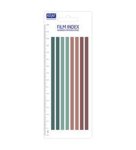 Kraf Index Film (PP) 8 Renk x 20 yp 5x135 mm Morandi Color 85135-2 (Karışık)