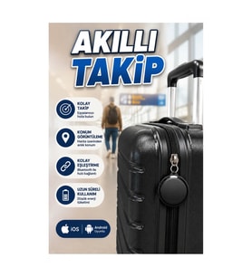 Akıllı Bluetooth Eşya Takip Cihazı – iOS ve Android Uyumlu