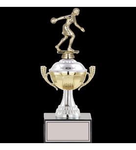ODAK KUPA - Figürlü Kupalar - Bowling Kadın Figürlü Kupalar FG-046 C - 30 cm