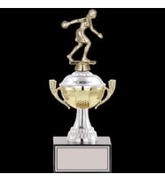 ODAK KUPA - Figürlü Kupalar - Bowling Kadın Figürlü Kupalar FG-046 C - 30 cm