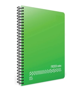 GIPTA ECO FRESCO A4 SPİRALLİ PP KAPAK 72 YP ÇİZGİLİ DEFTER