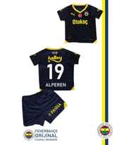 Fenerbahçe Orijinal Lisanslı 23-24 İsim Yazılı Çocuk Forma Set (Lacivert)
