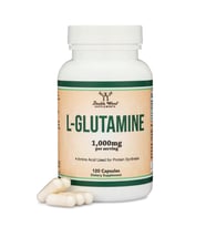 Double Wood L-Glutamine (500mg, 120 Capsul) (ÖSG ÖZEL SPORCU GIDALARI) Abd Menşei 37.