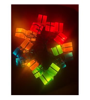 4 Metre 20 Led Pilli 2 Kademeli Hediye Kutusu Led Işık