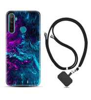 Realme 5i 5 Pro 6i 7 Pro 8 Kılıf Boyun Askılı Silikon Explosive 1734