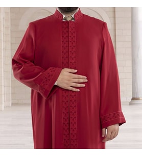 Zemahşeri  İmam Cübbesi Bordo