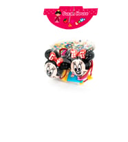 Biem Mickey Mouse Lastik Toka Kırmızı