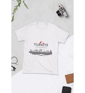 Türkiye Cumhuriyeti Tasarımlı Tshirt