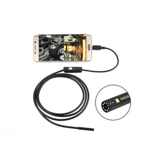 TÜRKİYEDE TEK 3 Kameralı USB Type-C 5MT Yılan Kamera