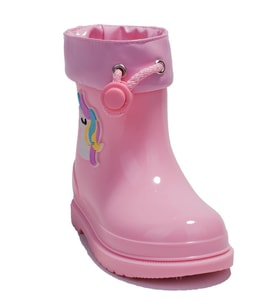 İgor W10253 Bimbi Unicornio Pembe Ortopedik Kız Çocuk Yağmur Çizme