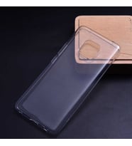 Huawei Mate 20 Pro Uyumlu Kılıf Zore Süper Silikon Kapak (Renksiz)