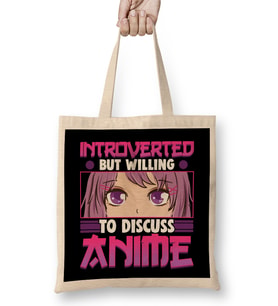 Cute Introverted But Willing To Discuss Anime Girl Bez Çanta Uzun Saplı