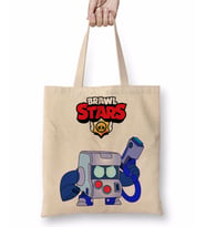 Brawl Stars 8 Bit Bez Çanta Uzun Saplı