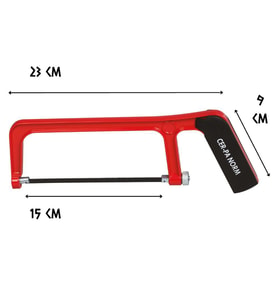 Cer-Pa Norm Mini Testere Kolu 150 mm. (Kırmızı)