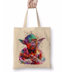 Star Wars Yoda Bez Çanta Uzun Saplı