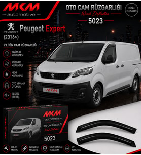 Peugeot Expert (2016>) 2'li Ön Mugen Cam Rüzgarlığı