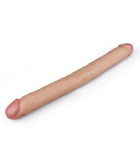 OdinsShop 43 cm Çift Taraflı Realistik Dildo Vajinal Penis