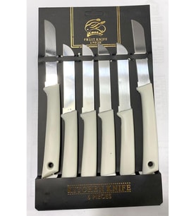 Cooker CKR-2959 6'lı Meyve Bıçağı Beyaz