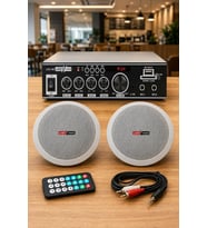 Lastvoice Ekonomi Ceiling Paket-2 Anfi ve Tavan Hoparlörü Seti