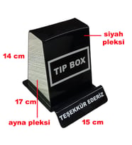 AYNALI TİP BOX BAHŞİŞ KUTUSU