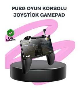 Pubg Mobile İçin Tetikleyicili Joystickli Telefon Gamepadi