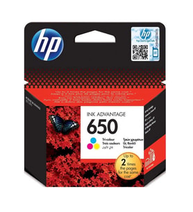 Hp 650-CZ102AE Renkli Orijinal Kartuş