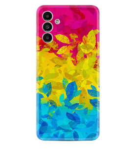 Samsung A23 A31 A32 A50 A51 A52 A53 A70 Kılıf Desenli Silikon Yapraklar 1634
