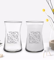 BK Gift Kişiye Özel İsimli 2’li Heybeli Çay Bardağı Rakı Kadehi-10