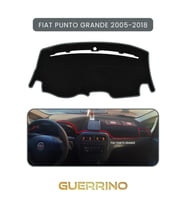 FIAT Punto grande 2005-2018 Modellerine UygunTORPİDO KORUMA HALISI GRİ KENAR