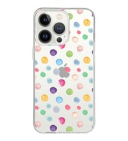 PrintiFy Apple  iPhone 13 Pro Max ile Uyumlu 1mm Slim Fit Water Color 6 Baskılı Şeffaf  Kılıf