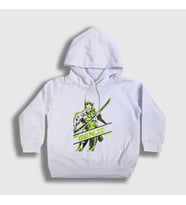 Presmono Unisex Çocuk Beyaz Genji Oyun Overwatch Kapüşonlu Sweatshirt 358501tt