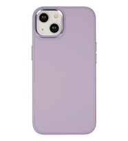 Newface Apple iPhone 14 Plus Kılıf Asya Deri Silikon - Lila