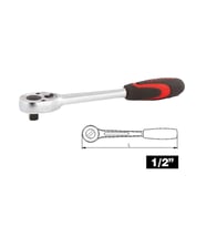 İzeltaş 1/2" Cırcır Kolu (32 Diş) L=250mm - 1513060032