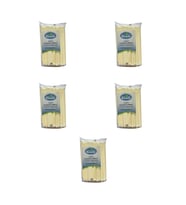 Kağıtlı Sargılı Beyaz Tek Kullanımlık Düz Pipet Kamış 23 Cm. - 200 Adetlik 5 Paket