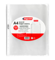 Bigpoint Poşet Dosya Eco 30 Mikron 100'lü Paket