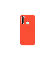 Xiaomi Redmi Note 8 İçi Kadife Silikon Kılıf Turuncu