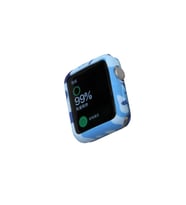 Apple Watch 42mm Uyumlu Zore Soldier Tpu (Mavi)