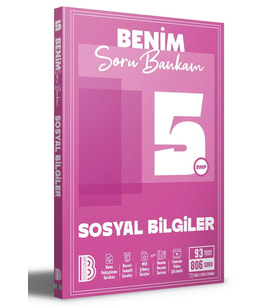 5. Sınıf Sosyal Bilgiler Soru Bankam Benim Hocam Yayınları
