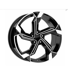 5 112 18 8.0 ET35 CH66.45 DY1708 BLACK DİAMOND AUDİ S JANT
