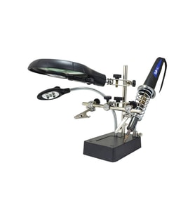 Mg-16129c Büyüteçli Havya Standı