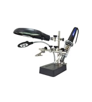 Mg-16129c Büyüteçli Havya Standı