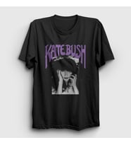 Presmono Unisex Beyaz Poster Kate Bush T-Shirt 523828tt (Siyah)