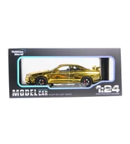 Hobbiez World Nissan Skyline GT-R R34 Shinny Colors Altın Sarısı 1/24 Model Araba