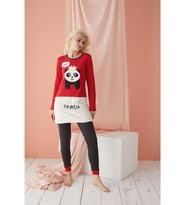 Polkan 5180 Interlok Polarlı Kadın Pijama Takımı